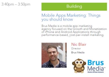 brusmedia's tweet photo. Getting ready for #adtechANZ tomorrow with @adtechANZ.. Learn some things at our Mobile App Marketing session! https://t.co/nXL641WXAT