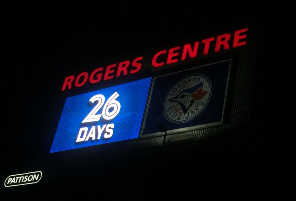 Alleycat17's tweet image. For those counting...@BlueJays @RogersCentre