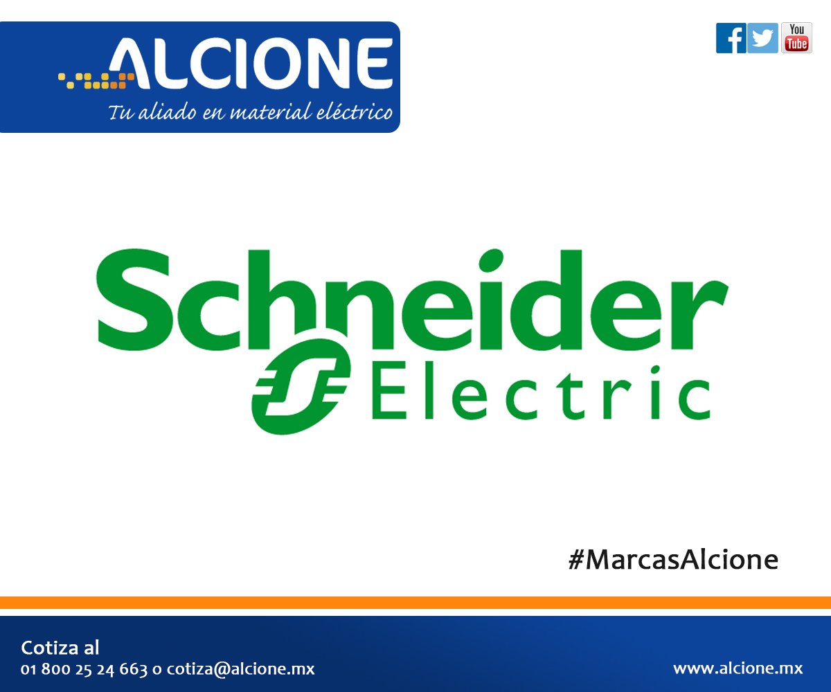 alcionemx's tweet image. #MesProveedor Conoce las Promociones y descuentos de la Marca #Scheneider ¡En todas nuestras sucursales!