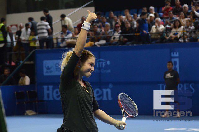 EsImagen's tweet photo. Irina Khromacheva (Rusia) y Eduardo Struvay (Colombia) campeones del @AbiertodePuebla. https://t.co/6O3QyDE59E https://t.co/OSc9rys8sw