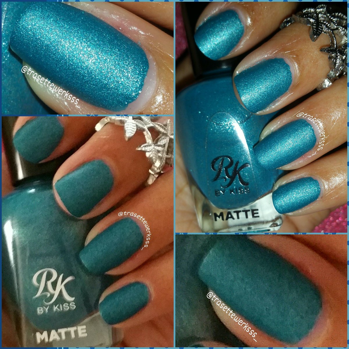 trasettewerksss's tweet photo. ๐
Sooooo Pretty ๐ #RubyKiss By @kissproducts #RainReflection #MattePolish ๐๐ #TrasetteWerksss #KissNails #MatteNails https://t.co/Xa1u5OjqyR