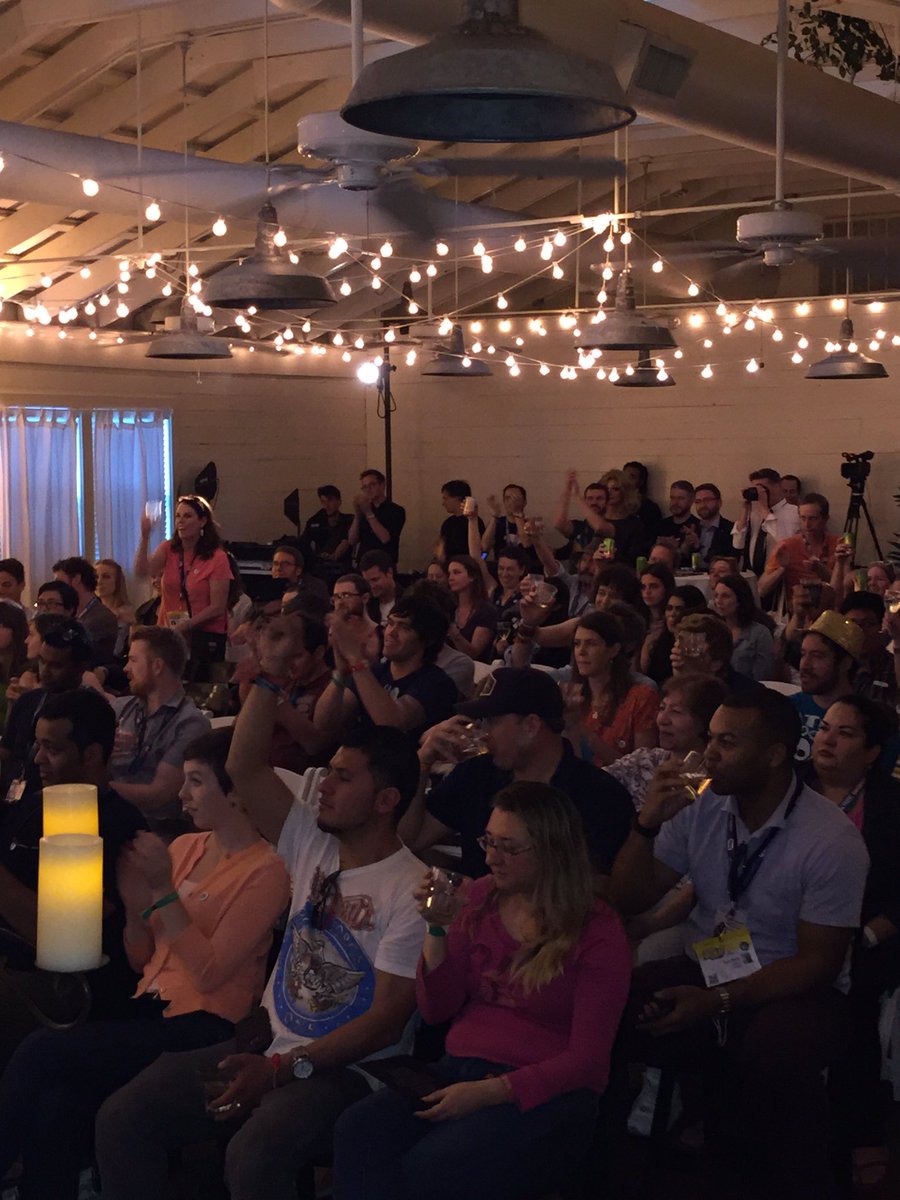 Raising a glass to failure with #DublinMakesMe at #SXSW!
