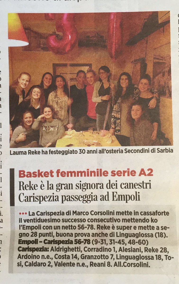 CestSpezzina's tweet photo. @ilsecoloxix in edicola oggi @lbfnews #lbflive @RekeLauma https://t.co/RlhgiS3JFF