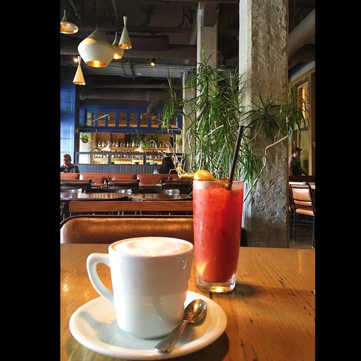 TheMustBar's tweet photo. Brunch bevs. Why settle for just 1? Coffee + Bloody Mary = perfection. *palm tree garnish extra 📷 by @luvfrmwithin https://t.co/61wYKKLkBr