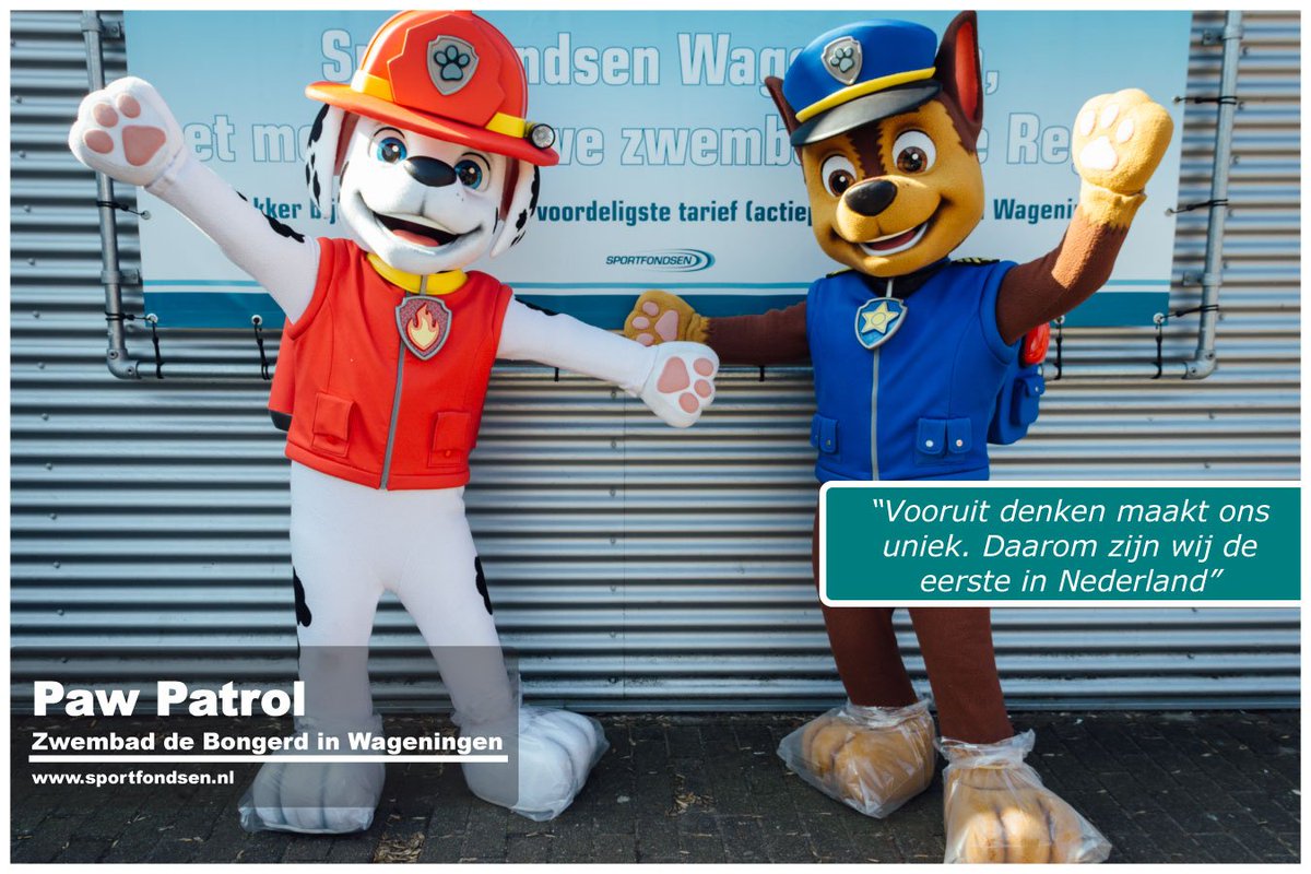 inhousebl0gger's tweet image. De inhouseblogger is live! Lees hier mijn eerste #blog bij @SFWageningen inhouseblogger.nl/paw-patrol-wag… #wageningen #ede
