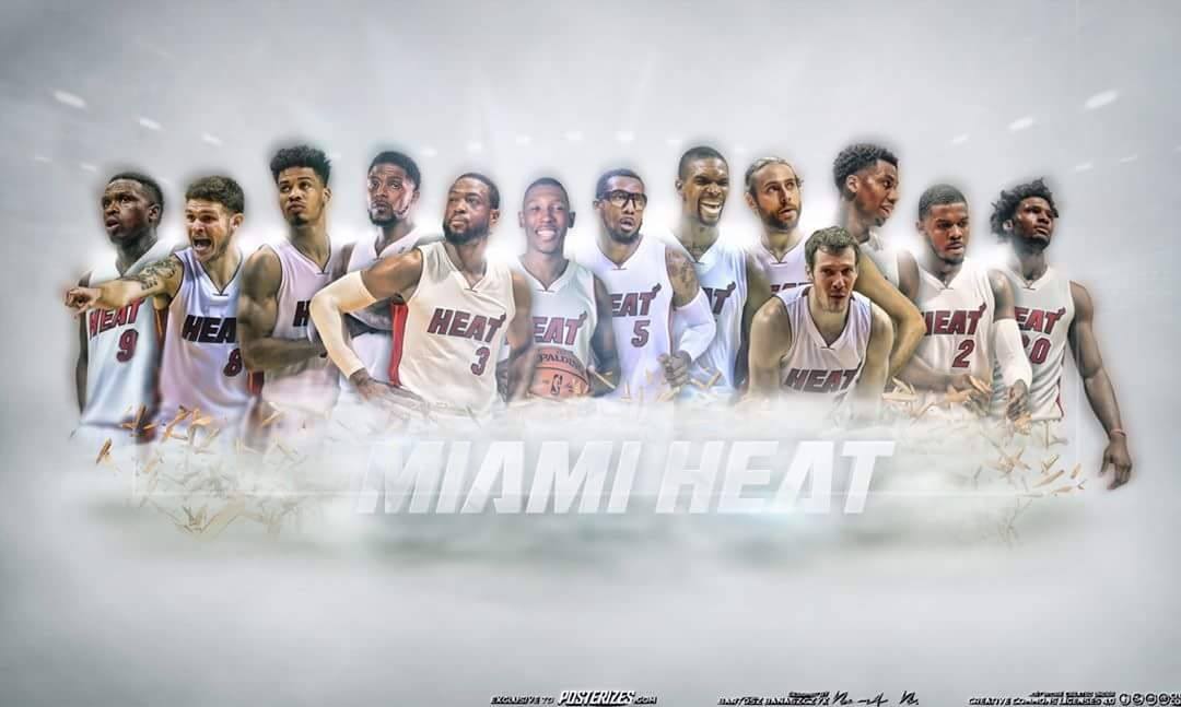 HeatNationCom's tweet image. Squad lookin' real dangerous. #HeatNation