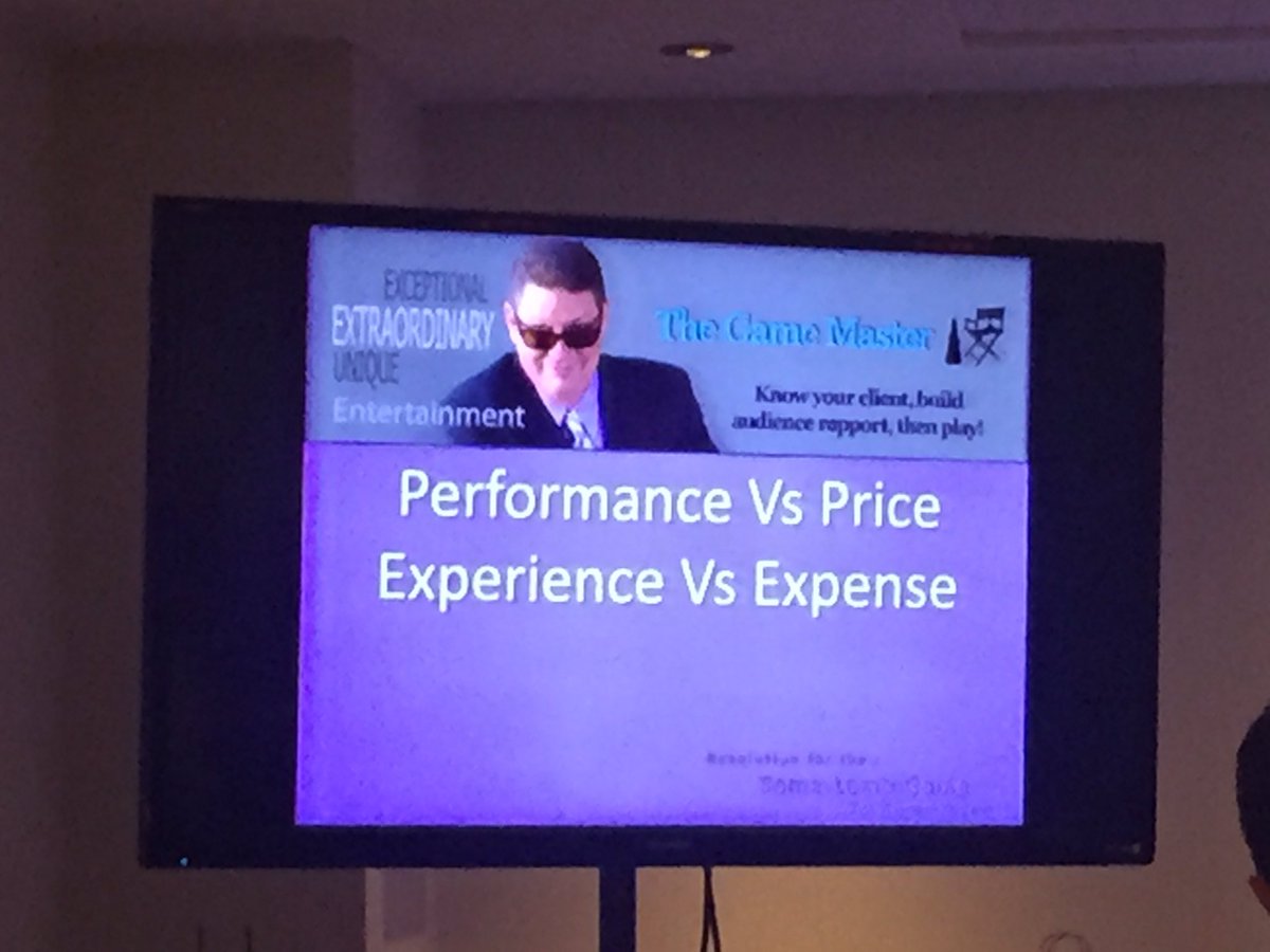 DJEfsharp's tweet photo. #Performance not #Price - #Experience not #Expense @ScottFaver at @cdjshow #CDJShow2016 #EventPro #DJlife #hosting https://t.co/FzgSO93AGJ