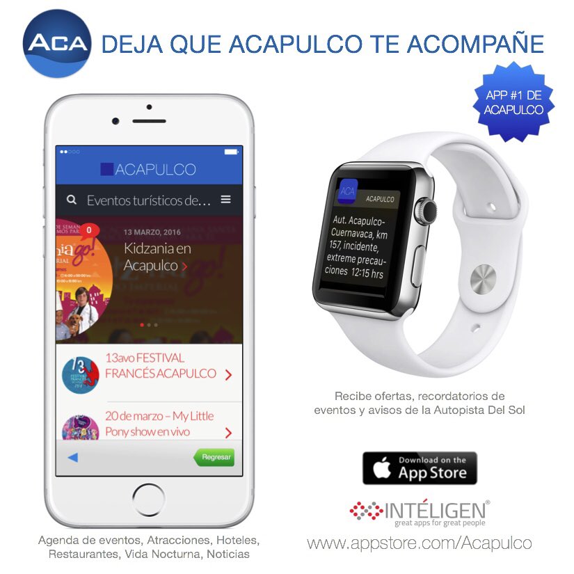 En estas vacaciones, descarga la app de ACAPULCO

appstore.com/Acapulco