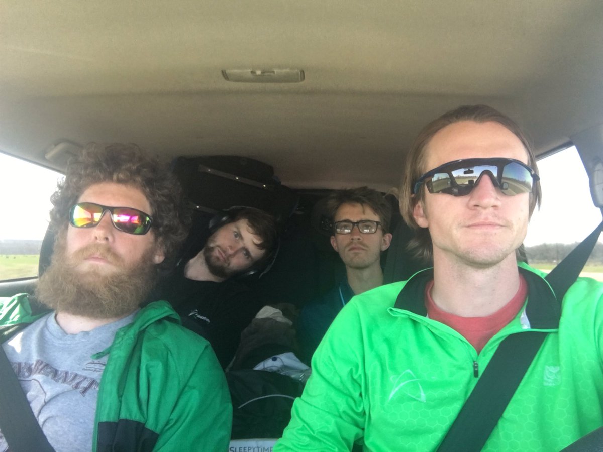 dgnatelong's tweet photo. Update. Still driving. @Schusterick @zachmelton87 and Joey. https://t.co/ZmvyzobQza
