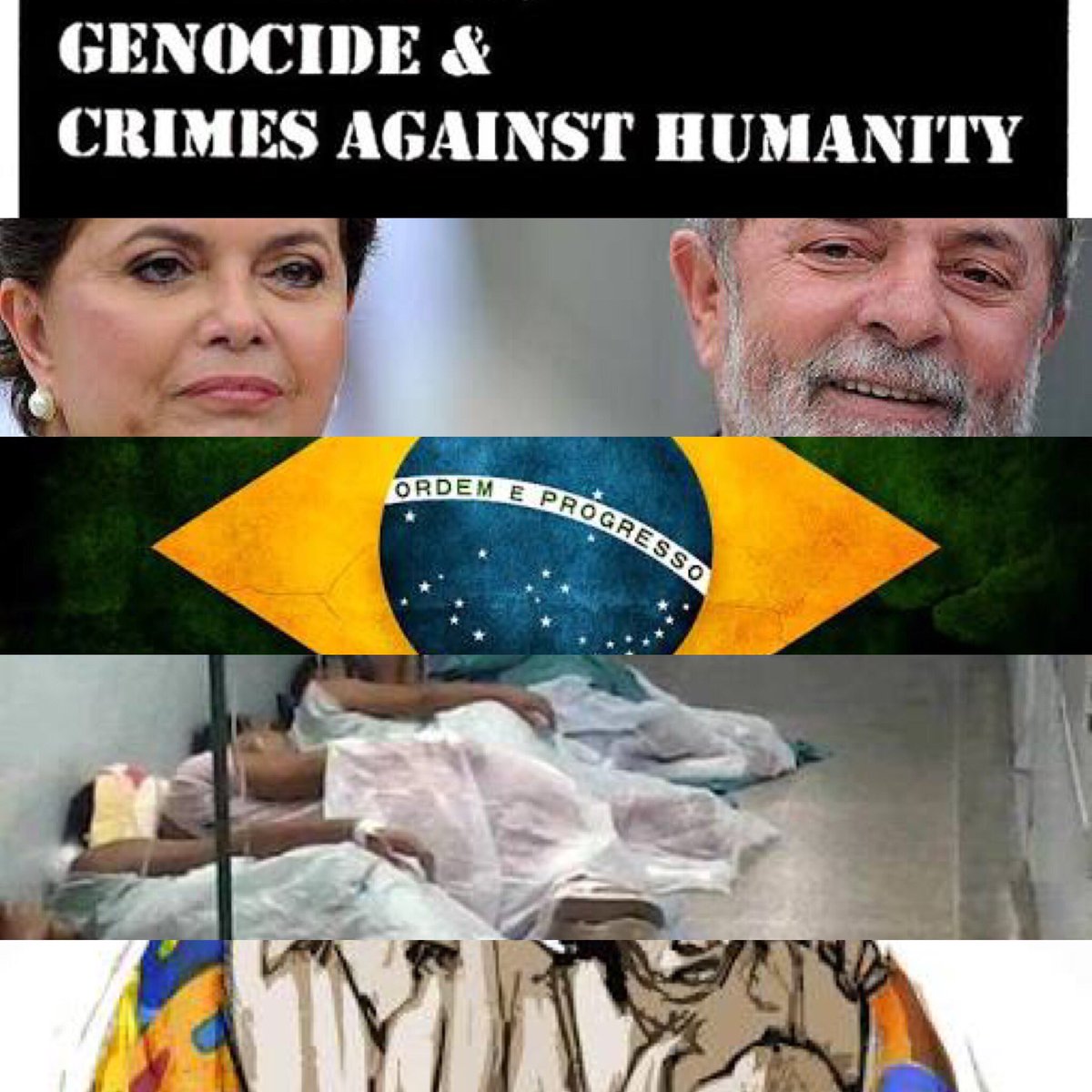 cristaddeo's tweet photo. @ClintonFdn @triketora @isisAnchalee @DrAngelicaPerez @heymsrachel @mterrim #crimesagainsthumanity #sosbrazil https://t.co/2Z8KLtCKy4
