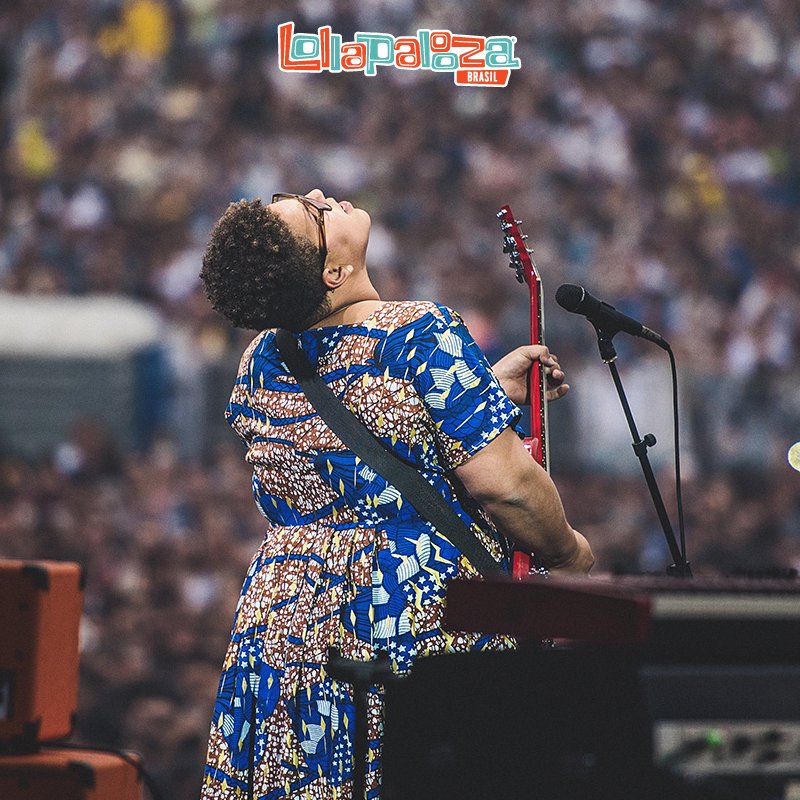 LollapaloozaBr's tweet photo. Vamos lá, antes que comecem a pedir fotos do @Alabama_Shakes #LollaBR2016 #LOLLAEHAGORA https://t.co/tXgySSBXdp