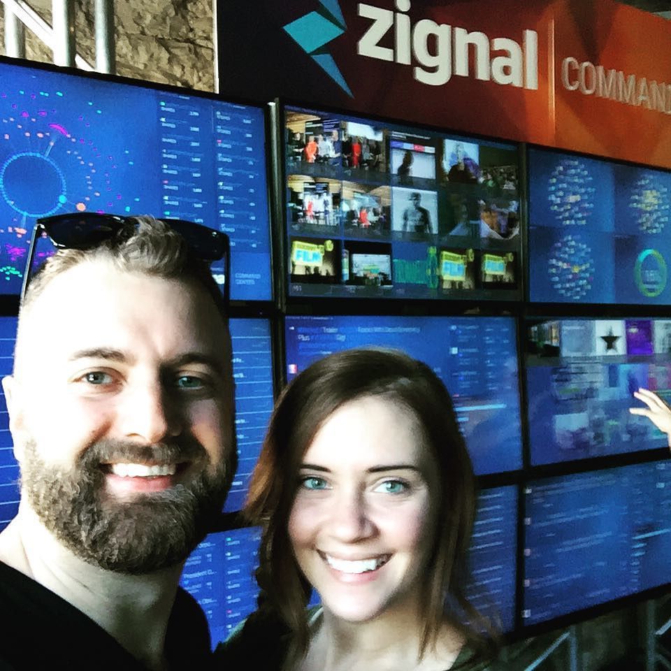 TinsleyWill's tweet photo. Kickin' it in the #zignalcommandcenter #sxsw https://t.co/2gMaOOvFqH https://t.co/M0u5sjCnJb