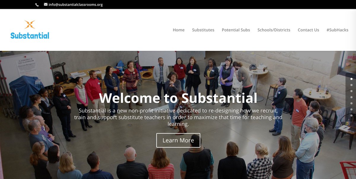 stanforddschool's tweet image. How do we make the most of the 10% of student&apos;s #edu time spent w/ substitutes? ofhttp://substantialclassrooms.org/