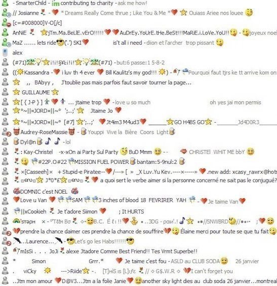 Cuando llegabas a casa de clase y te metías aquí...