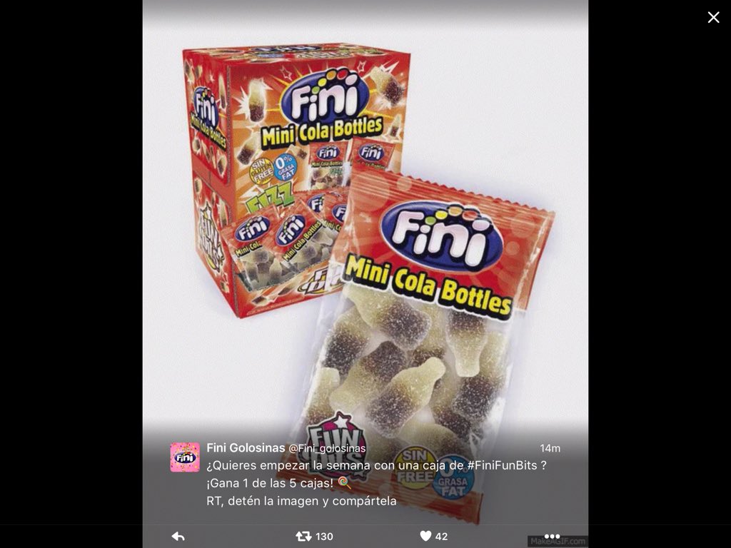 LaExploradora1's tweet photo. @Fini_golosinas Definitivamente, las colas tienes que ser pa' mi π 2 de 2 #FiniFunBits ππΌ https://t.co/6JcWYReyYw