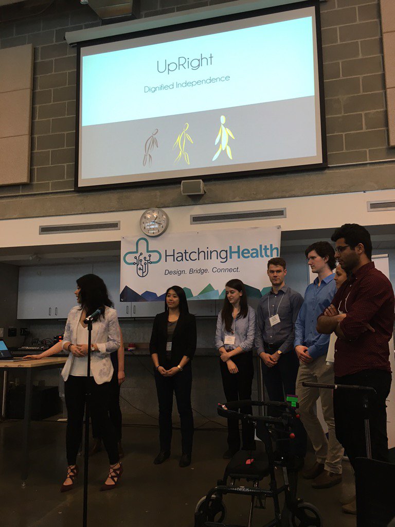 hatchinghealth's tweet photo. Upright! Helping those with Parkinson's #hatchinghealth https://t.co/aINzaBhoTi