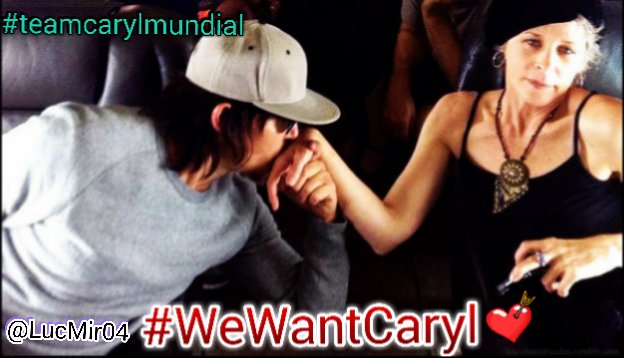 Special Sunday: #TWDedit 🌚💡
" WE WANT CARYL "
By: <a href="/LucMir04/">LucMir</a>
#teamcarylmundial ✨