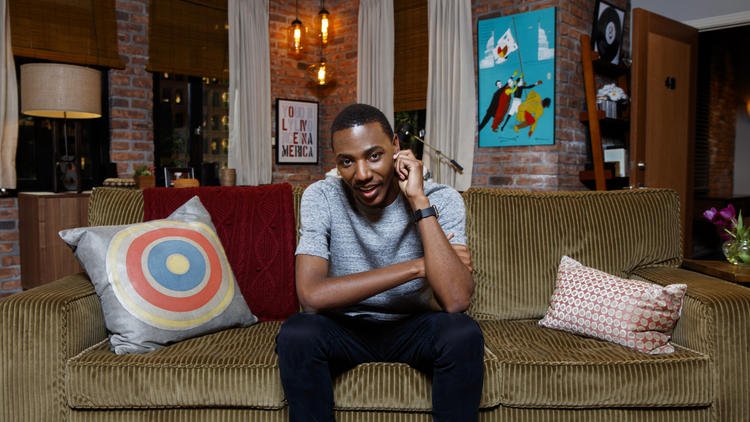 latimes's tweet photo. In "The Carmichael Show," Jerrod Carmichael takes on today's issues https://t.co/uod5IaIjnl https://t.co/ogmG5ZdKvm