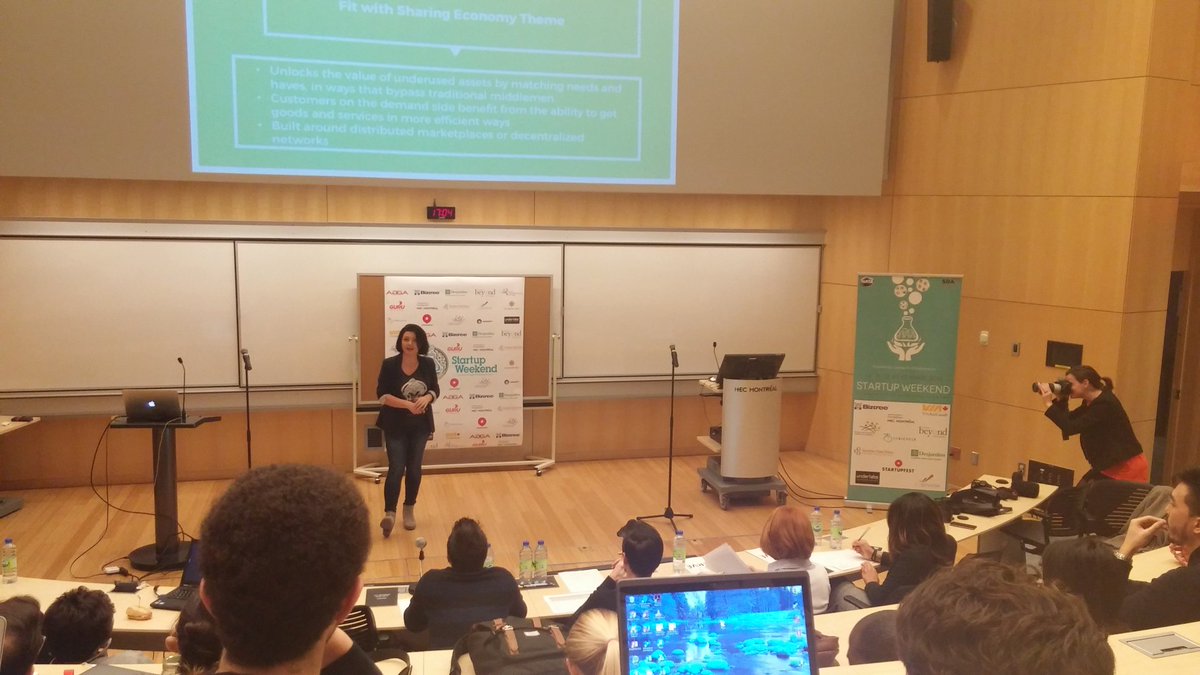 Vurpilau's tweet photo. Pitch time! Good luck! #SWMTL #SWSharingEco @HEC_Montreal https://t.co/Fz3D8Wk0T1