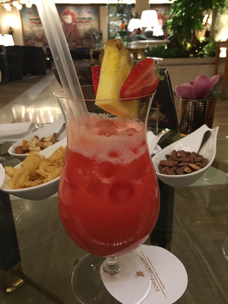 Who needs alcohol when the mocktails are so fresh and tasty! #waldorfastoria #romecavalieri
