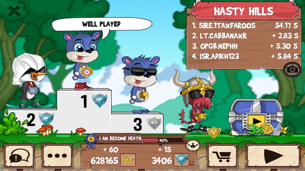 XFaxr_'s tweet image. All those guys just got washed #funrun2 #CaBBaNaxR #nephh #adikh123