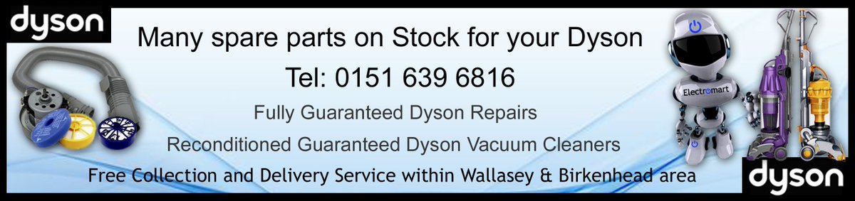 ElectromartAC's tweet photo. #Wirral We have many spare parts on stock for your #dyson   

Visit >> https://t.co/LC0j0lfB5R https://t.co/Yv14NHgHw7