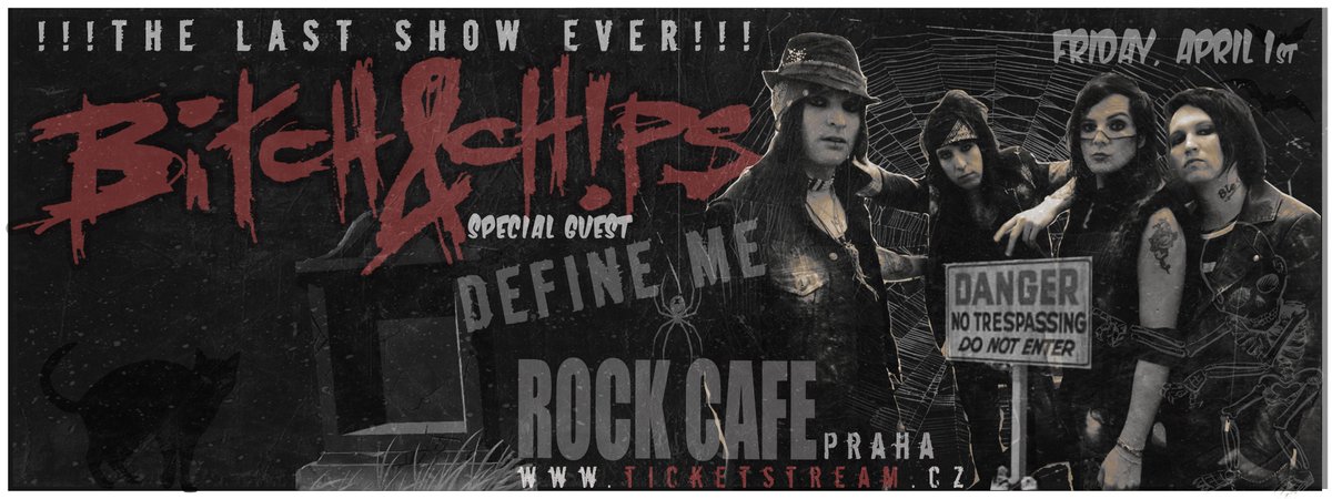 darkhofficial's tweet photo. THIS IS THE END of BITCH&amp;CHIPS!Yes,you heard right-B&amp;CH will play its last show ever on April 1st@Rock Café,Prg https://t.co/YG3Yq6QmNV
