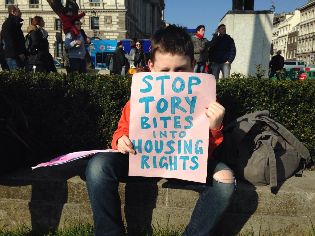 What a beautiful day to #killthehousingbill and save #socialhousing