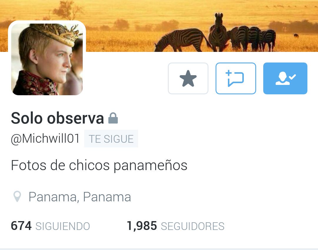 brosexserio's tweet photo. Hey mira @SoloEnCasaPty  al fin, uno de los grandes en Twitter me sigue...  #1respect  para @Michwill01  #Enbomba https://t.co/hzbmoVAZhA
