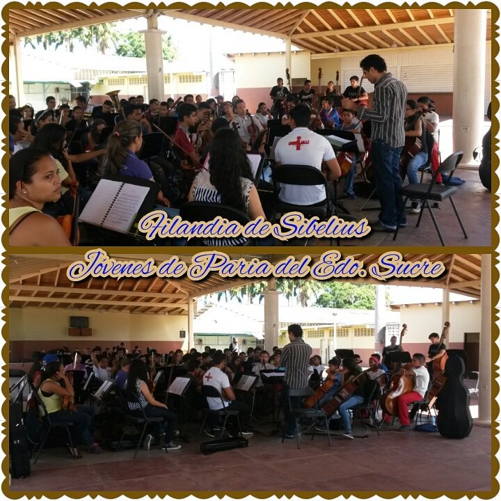 #elsistemacumple41 @FundaMusicalR    <a href="/SistemaSucre/">NÚCLEO DE SUCRE</a> #encuentro #paria  #elsistematienealmallanera <a href="/elsistema/">El Sistema</a>
