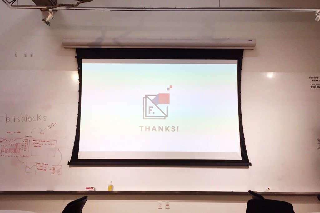 LinneHuang's tweet photo. #Thanks @ideo, @ideofutures, and our #Team1 —"b.calm"! 🙌🏻 #bitsblocks https://t.co/7MRbZ3zfcV