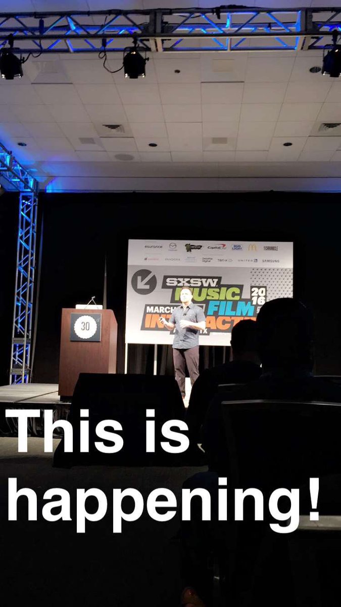 Somerlea's tweet photo. 18ABCD, right now! #SXSW2016 #idchemex cc @socialnerdia https://t.co/hz6MKEtsB6