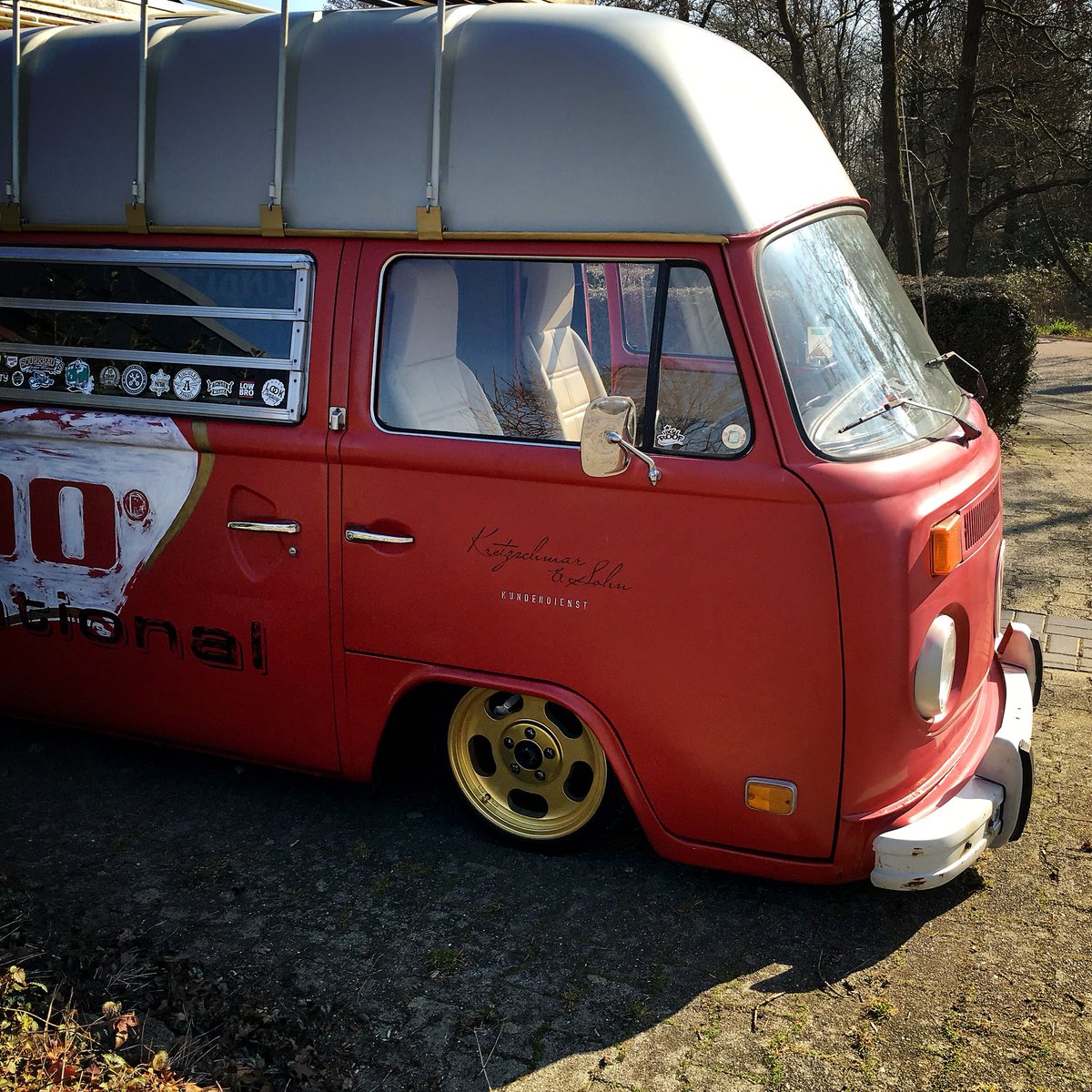 pennzoilvari's tweet photo. #usedlook #goldkante #vwcamper #westfalia #vwbus #t2 #typ4 https://t.co/iHffBcjVfP