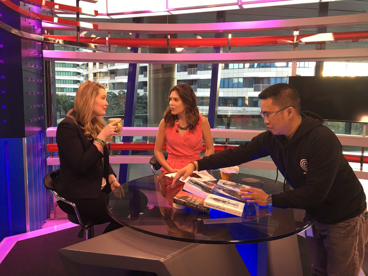 nbsalert's tweet photo. Catch @SJMaas on @ANCMornings. #SarahJMaasinPH https://t.co/loz1FzvN06