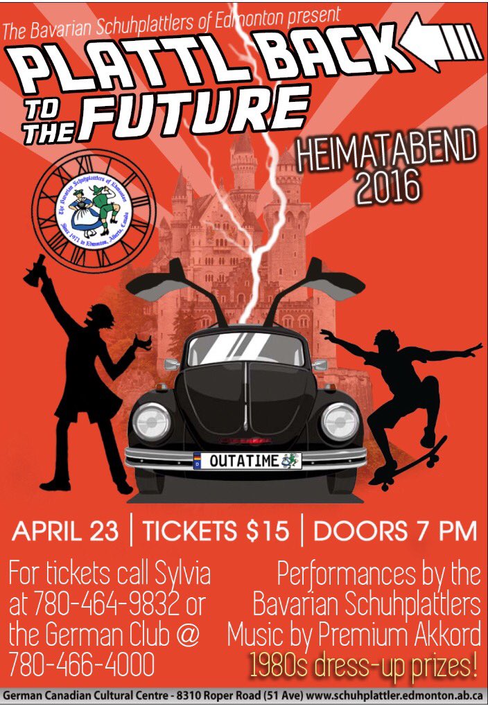 Make sure to come check <a href="/schuhplattlers/">Yegschuhplattlers</a> 's awesome event on April 23! #yeg #yegevents