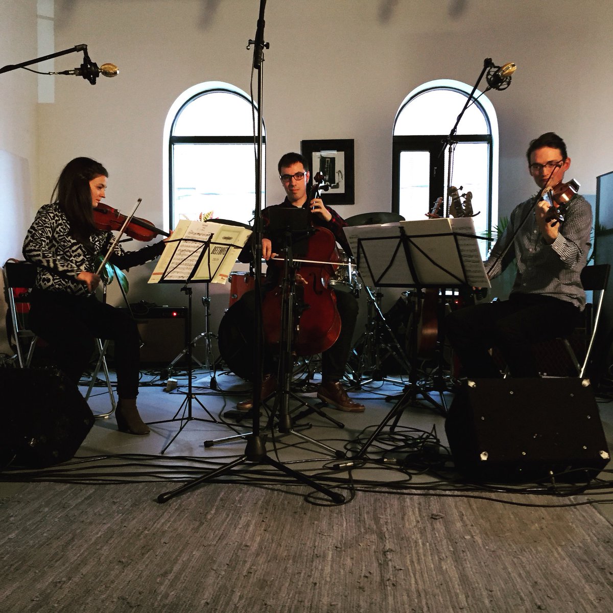 pocketconcerts's tweet photo. We are @SofarToronto this eve! @bholt_cello @Rory_McLeod @rgkmacleod #sofartoronto #chambermusic #toronto #create https://t.co/J6us97aQbN