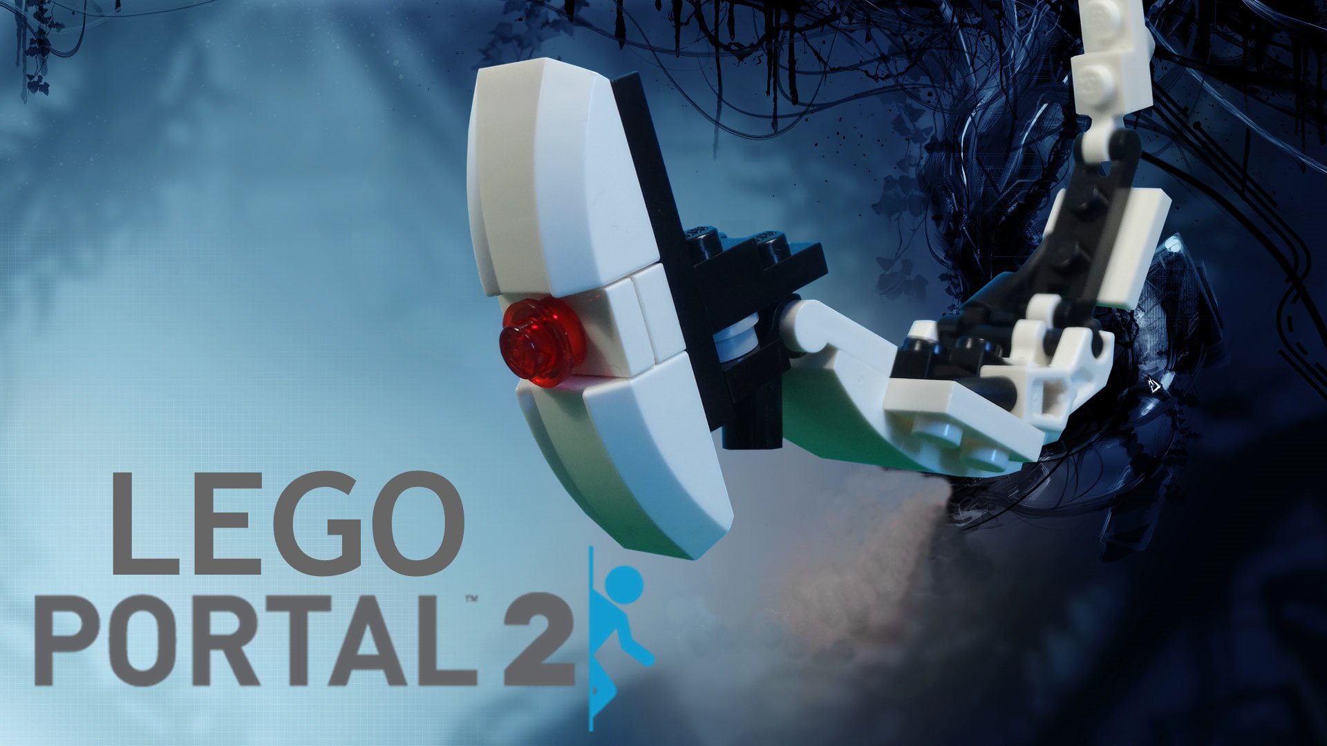 Portal 2 гладос лего фото 22