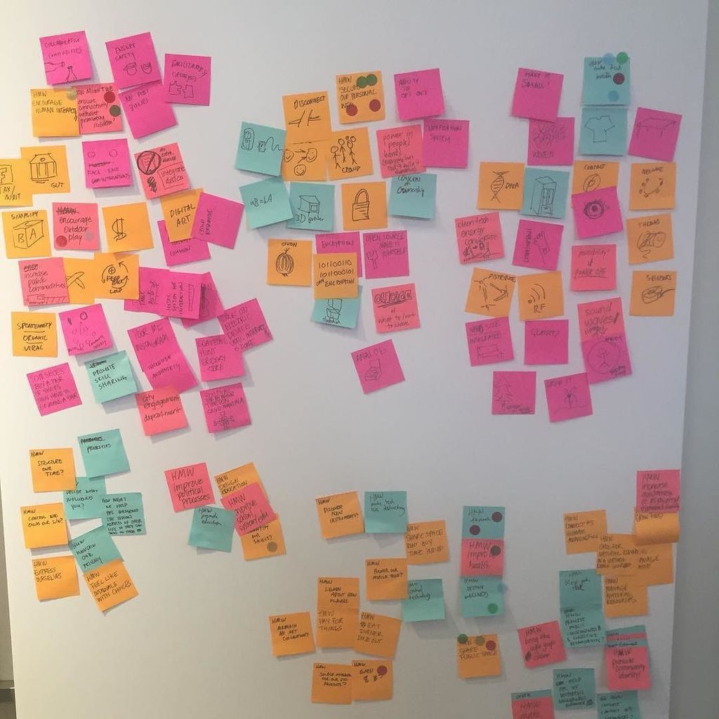 DesignRambles's tweet photo. At #IDEO #makeathon using tons of #postits imagine that #bitsblocks #usercentereddesign #designthinking #collaborat… https://t.co/dMFFWUwSI0