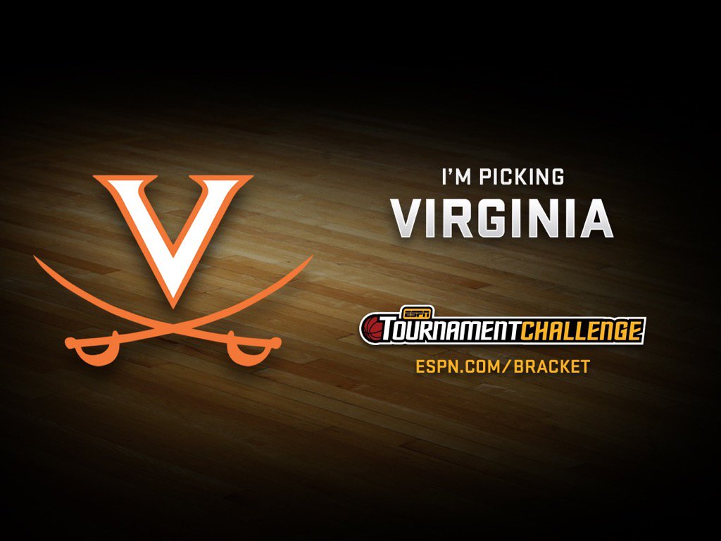 ACCBall's tweet image. I predict UVA to win it all this year. Fill out your bracket at espn.com/bracket. #bracket