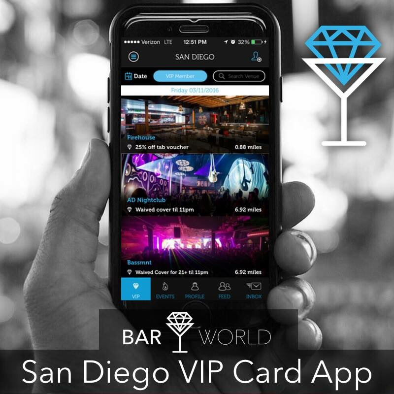 Update the app to skip lines and covers at San Diegos hottest venues!