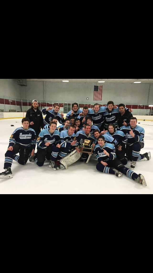 ratman352's tweet photo. I couldn't think of any other way to end my first and last hockey season. Burton cup champs! #enforcerlife #gades https://t.co/DBsYw8vtZb
