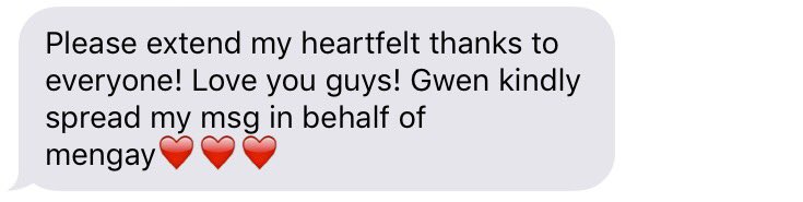 Message from Nanay <a href="/macmendoza75/">Mary Ann Mendoza</a> ❤️Thanks for voting with us and believing in <a href="/mainedcm/">Maine Mendoza</a> ❤️

#CongratsMaine2016KCAFPP