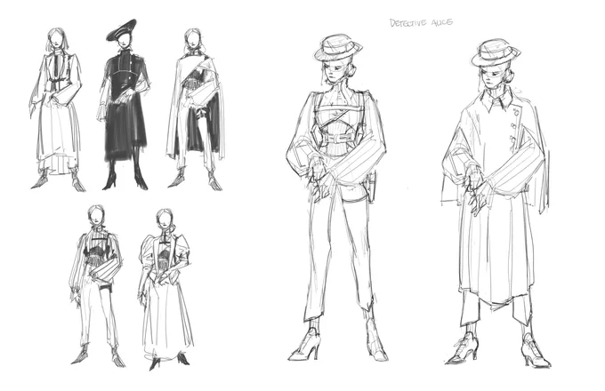 Mashup assignment. I'm doing Alice in Wonderland and Se7en where Alice is a rookie detective in the victorian era. 