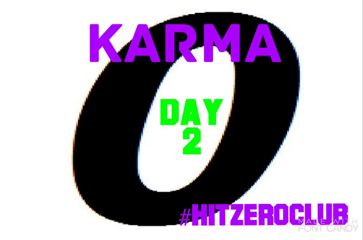 CheerTyme's tweet photo. Karma always comes around. 💜💚👆🏼#HitZeroClub https://t.co/ih7eT0HLac