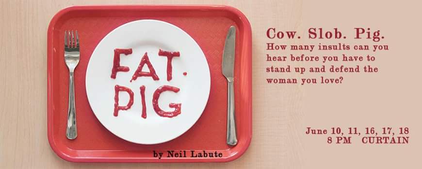 mtpocketstheatr's tweet photo. Fat Pig Auditions:
March 20 - 6 to 8
March 21 - 5 to 7
2 Females; 2 males
https://t.co/zSbu9w0s12 https://t.co/VBgKzgoR3m #mtpockets