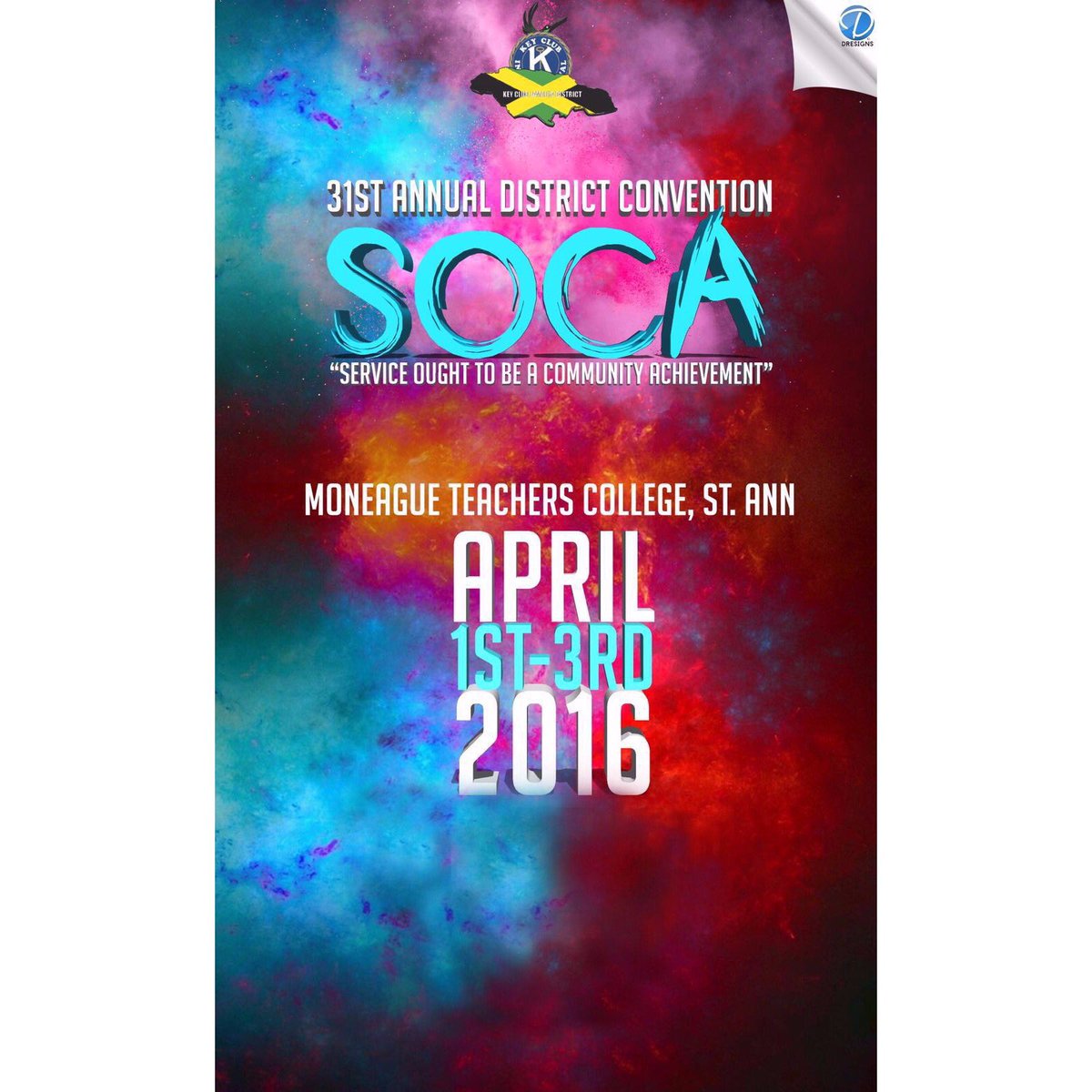 KeyClubJamaica's tweet photo. APPROXIMATELY 3 WEEKS UNTIL DISTRICT CONVENTION  #JADCON2016 https://t.co/eF7zRt0i38