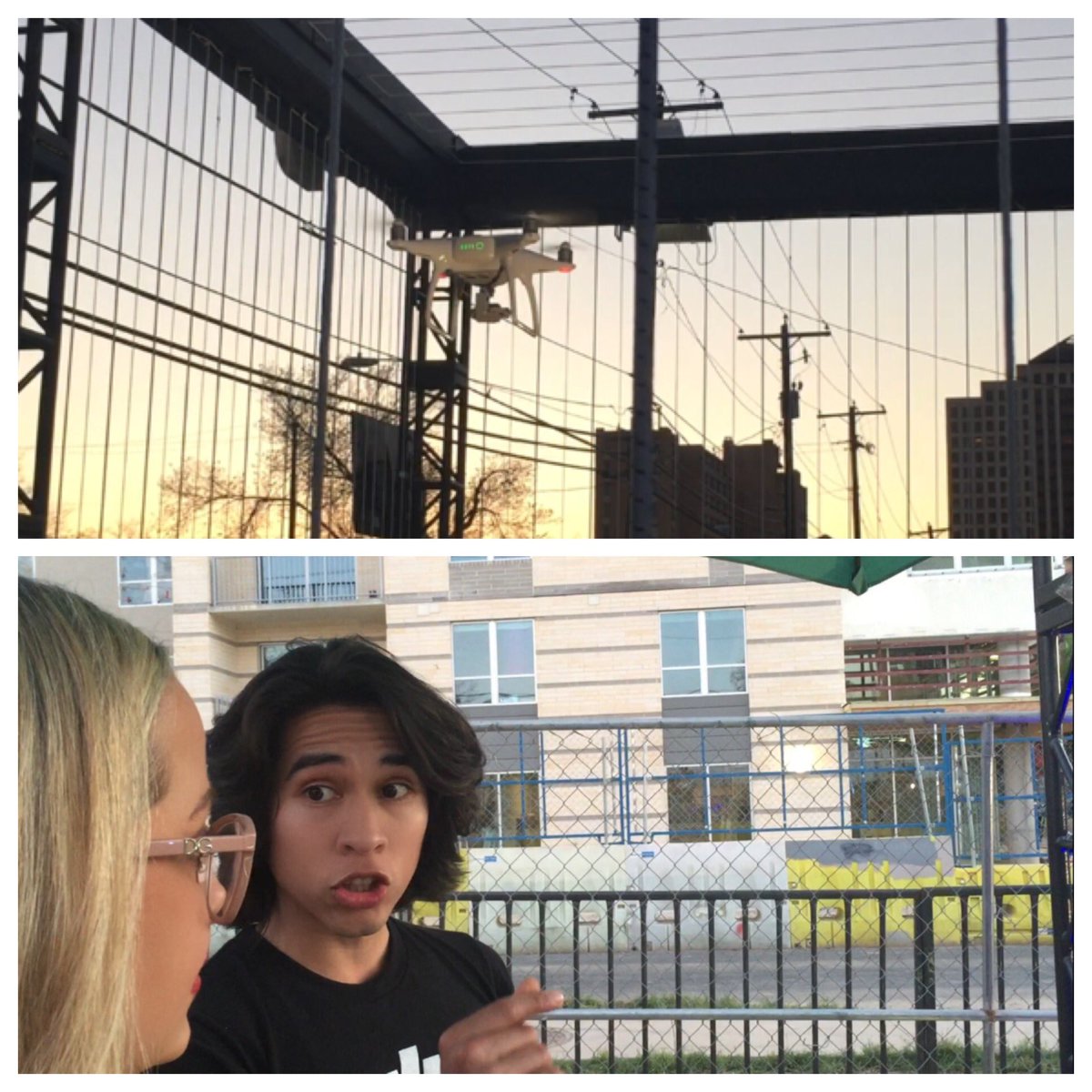 MrsSarahMalcolm's tweet photo. Flying a @DJIGlobal drone! #DJISXSW #sxsw #SxCRE 🤓 https://t.co/2N2RjG9Feb
