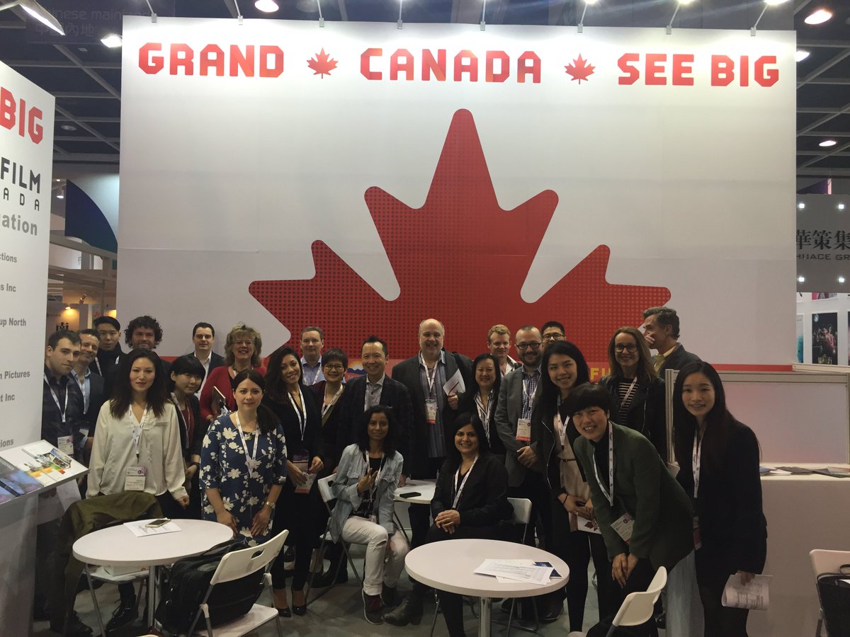 creativebcs's tweet photo. The #Canada delegation to @HKFilmart kicks off with a bang! #CDAFilmArtHK2016 #BCcreates https://t.co/zrF20Uezj1
