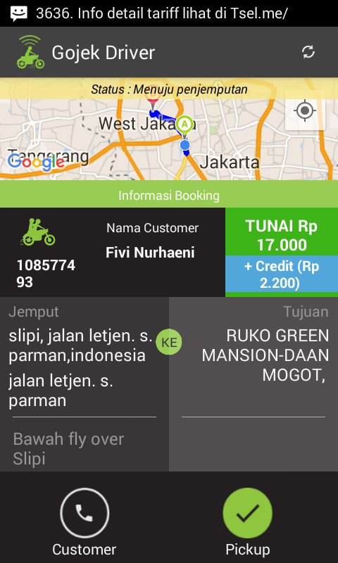 tatang211's tweet photo. @gojekindonesia order ini tlh d cancel cust...tp d apl sy msh nyangkut...tlg min segera.tks https://t.co/Z4PHPwEnlE
