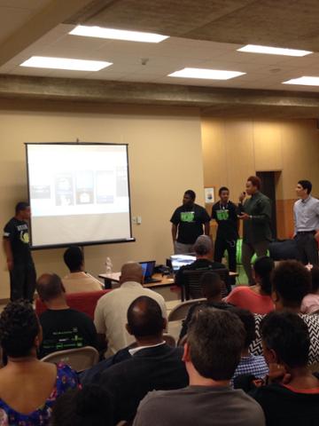 HUX_Brand's tweet photo. Young students of color gettin their code on ๐ฏ๐ @iamthepipeline @HustonTillotson #divhack #mvmt50 #HUX #SXSWxHUX https://t.co/E458fBaYME